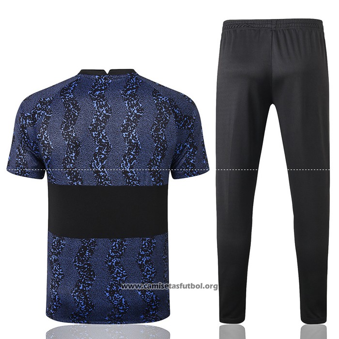 Chandal del Inter Milan Manga Corta 2020/2021 Azul y Negro